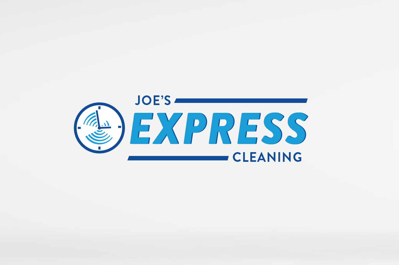 Case Study Joe's Express Cleaning Logo Design Blaz Design