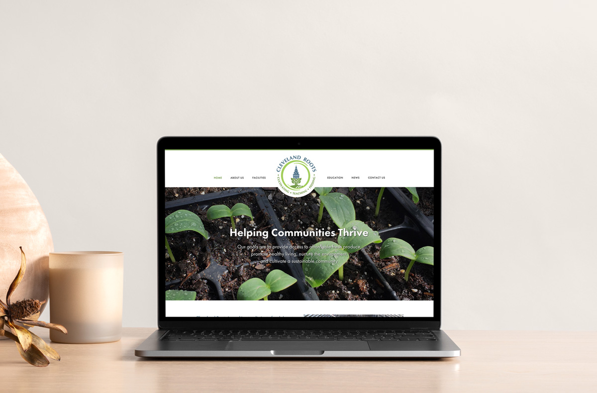 Cleveland Roots Small Business WordPress Web Design