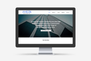 Amicon Construction Cleveland Web Design