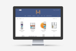 MH Aesthetics Shopify Website Design and Development