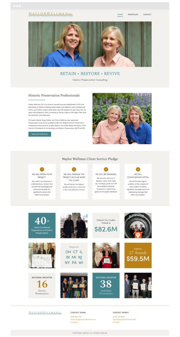 Naylor Wellman WordPress Web Design | Cleveland, OH Web Design